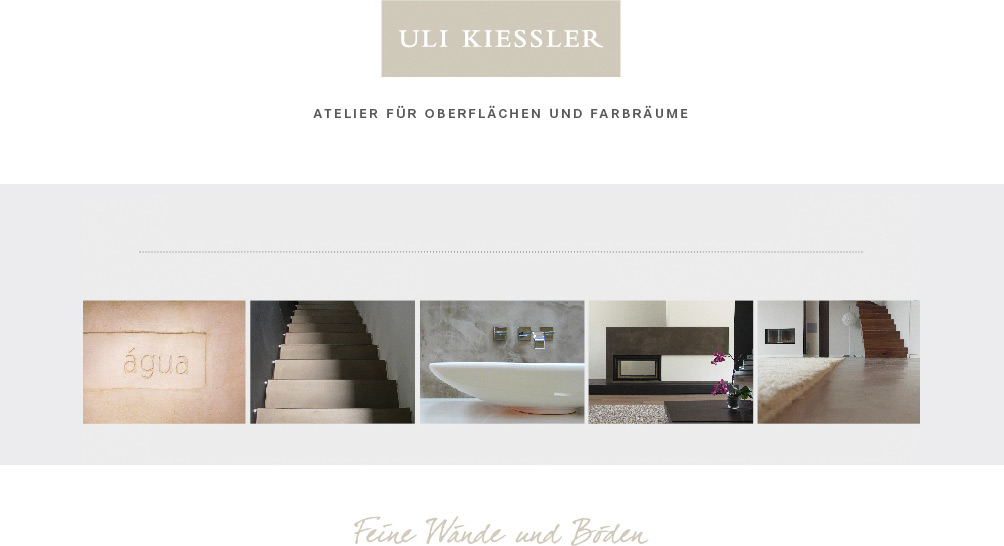 Atelier Uli Kiessler - feine Wände und Böden