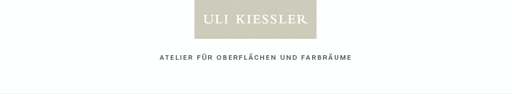 Atelier Uli Kiessler - feine Wände und Böden